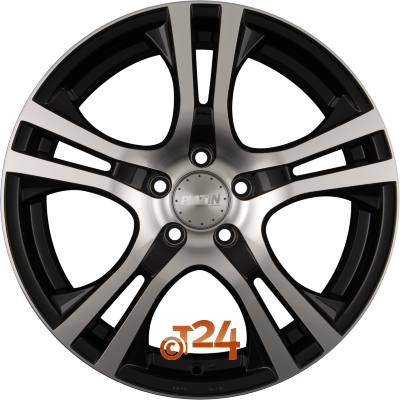 PLATIN Velgen - P 53 Schwarz Poliert - 16 inch