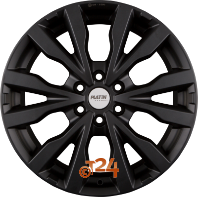 PLATIN Velgen - P 86 Black Matt - 17 inch