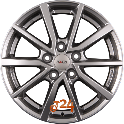 PLATIN Velgen - P 95 Metall Silber - 16 inch