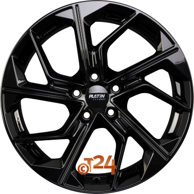 PLATIN Velgen - P 116 Black - 18 inch