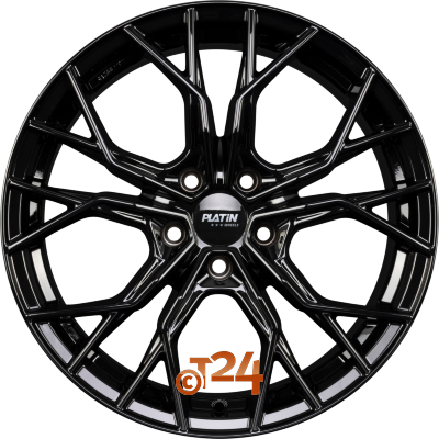 PLATIN Velgen - P 118 Black - 18 inch