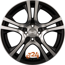 PLATIN Velgen - P 53 Schwarz Poliert - 15 inch
