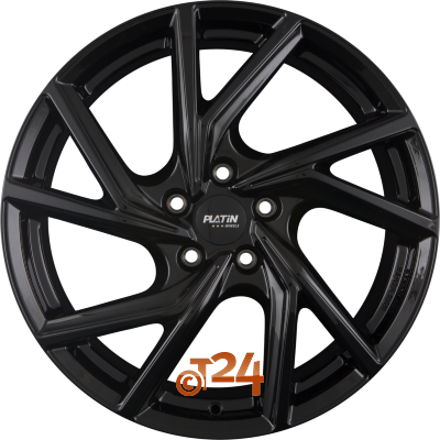 PLATIN Velgen - P 107 Diamant Schwarz - 19 inch