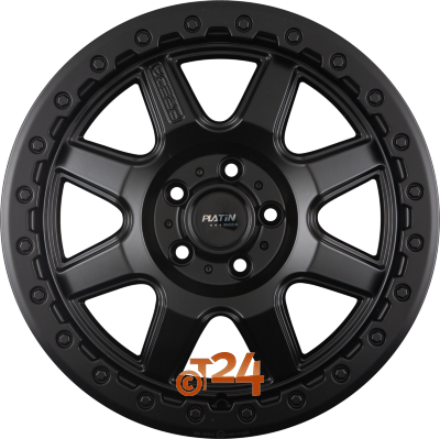 PLATIN Velgen - P 111 Matt Black - 18 inch
