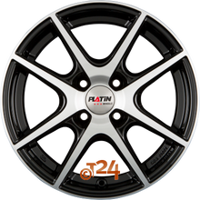 PLATIN Velgen - P 73 Diamant Schwarz Frontpoliert - 14 inch