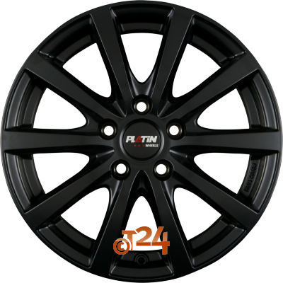 PLATIN Velgen - P 69 Schwarz Matt - 15 inch