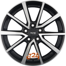 PLATIN Velgen - P 95 Diamant Schwarz Frontpoliert - 17 inch