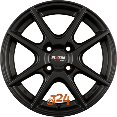 PLATIN Velgen - P 73 Racing Schwarz - 14 inch