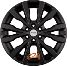 PLATIN Velgen - P 86 Black Matt - 16 inch