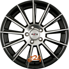 PLATIN Velgen - P 74 Black Polished - 18 inch