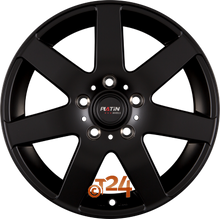 PLATIN Velgen - P 04 Matt Black - 16 inch