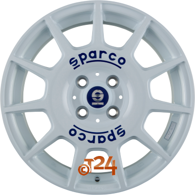 SPARCO Velgen - TERRA White + Blue Lettering - 17 inch
