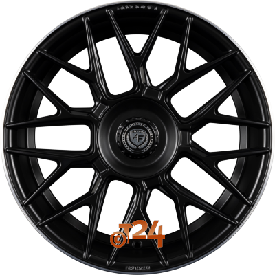 artFORM Velgen - AF-801 Flat Black Rim Polished - 19 inch