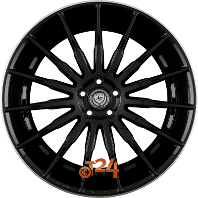 artFORM Velgen - AF-401 Black Rim Polished - 21 inch