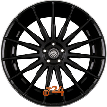 artFORM Velgen - AF-401 Black Rim Polished - 23 inch