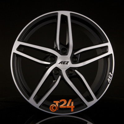 AEZ Velgen - GENUA DARK Black Matt Polished - 19 inch
