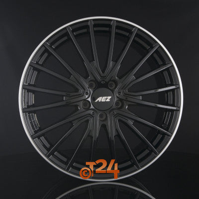 AEZ Velgen - BERLIN BLACK - Black Polished Lip - 19 inch
