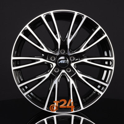 AEZ Velgen - SEATTLE DARK - Schwarz Frontpoliert - 22 inch