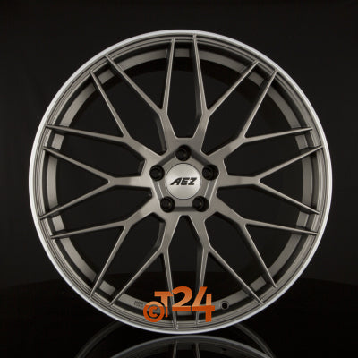 AEZ Velgen - CREST DARK - Gunmetal Matt Polished Lip - 21 inch