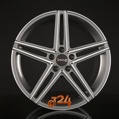 AVUS Racing Velgen - AC-515 Anthracite Polished - 19 inch