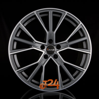 AVUS Racing Velgen - AF18 Matt Anthracite Polished - 20 inch
