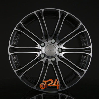 AVUS Racing Velgen - AC-MB1 Black Polished - 17 inch