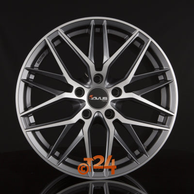 AVUS Racing Velgen - AF19 Anthracite Polished - 19 inch