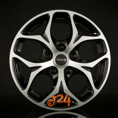 AVUS Racing Velgen - AC-MB2 Black Polished - 18 inch
