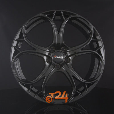 AVUS Racing Velgen - AC-520 Black - 17 inch