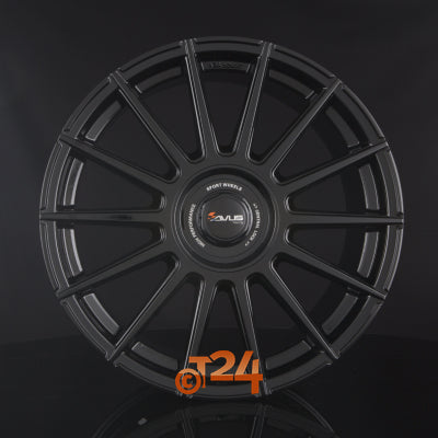 AVUS Racing Velgen - AC-M09 Black - 19 inch