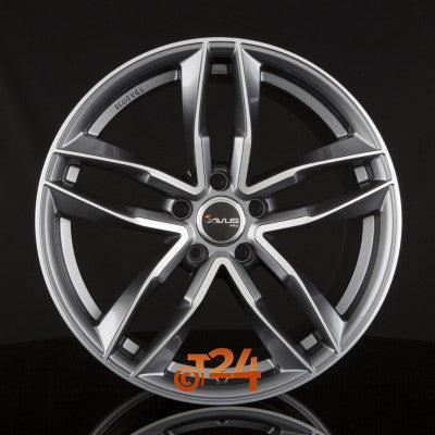 AVUS Racing Velgen - AF16 Anthracite Polished - 17 inch