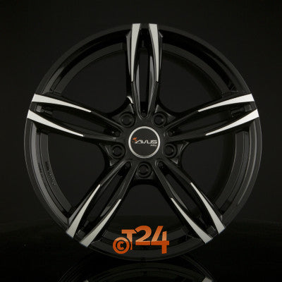 AVUS Racing Velgen - AC-MB3 Black Polished - 19 inch