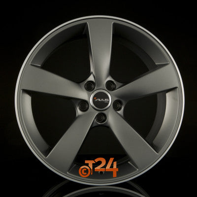 AVUS Racing Velgen - AF10 Matt Anthracite Polished - 19 inch