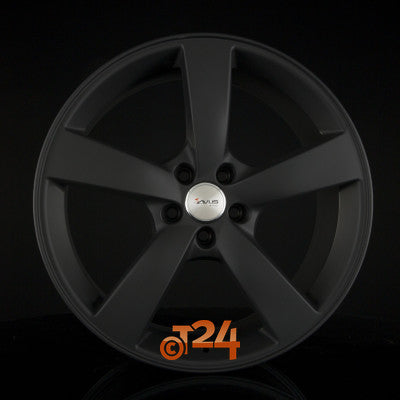 AVUS Racing Velgen - AF10 Matt Black - 20 inch
