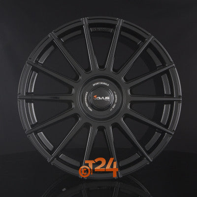 AVUS Racing Velgen - AC-M09 Black - 18 inch