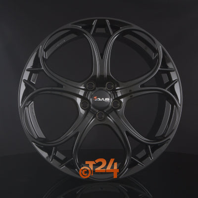 AVUS Racing Velgen - AC-520 Black - 19 inch