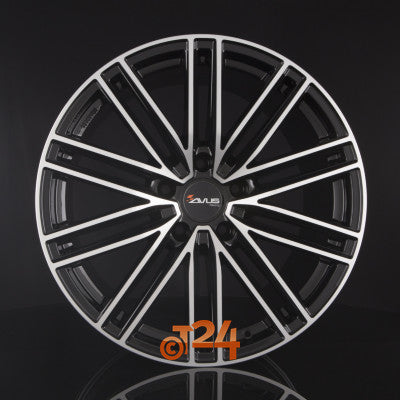 AVUS Racing Velgen - AC-M08 Black Polished - 22 inch