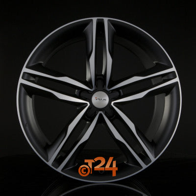AVUS Racing Velgen - AF6 Matt Black Polished - 19 inch