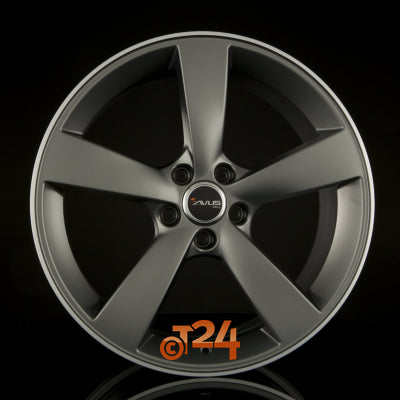 AVUS Racing Velgen - AF10 Matt Anthracite Polished - 21 inch