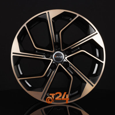 AVUS Racing Velgen - AC-522 Black Copper Polished - 18 inch