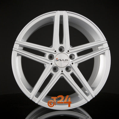 AVUS Racing Velgen - AC-515 Hyper Silver - 17 inch