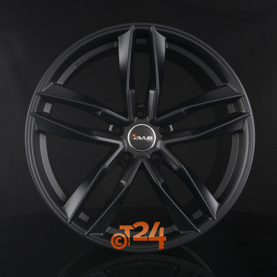 AVUS Racing Velgen - AF16 Matt Black - 20 inch