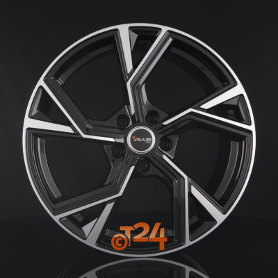 AVUS Racing Velgen - AF20 Black Polished - 21 inch