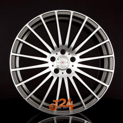 AXXION Velgen - AX5 EXCESS Daytonagrau Hochglanz Poliert  - 18 inch
