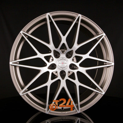 AXXION Velgen - AX9 COMPETITION Platin Grau Hochglanzpoliert  - 20 inch