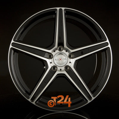 AXXION Velgen - AX7 Schwarz Hochglanzpoliert  - 20 inch