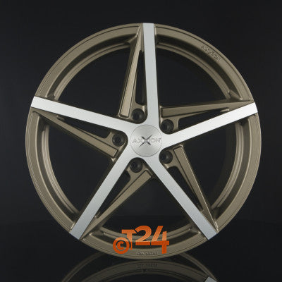 AXXION Velgen - AX10 Bronze Matt Poliert  - 18 inch