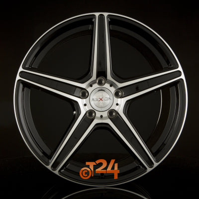 AXXION Velgen - AX7 Schwarz Hochglanzpoliert  - 19 inch