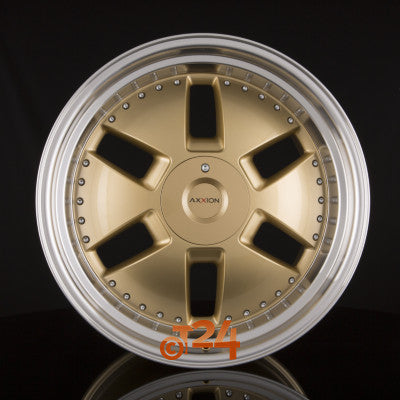 AXXION Velgen - Y1 Gold Glanz Gepolijst velgbed (GG+ / ML+) - 20 inch