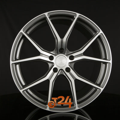 BARRACUDA Velgen - INFERNO Highgloss Gunmetal Polished - 20 inch